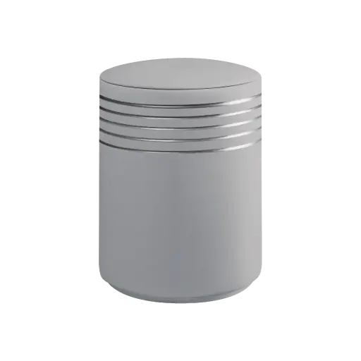 [36381] NOVA BIO-LEHM Urne flanell silber