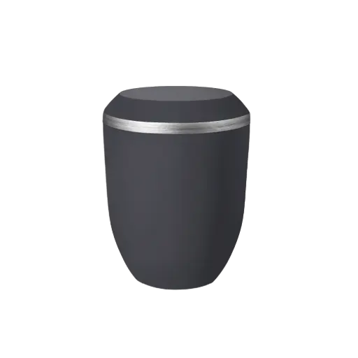 [37824] OPUS BIO-LEHM Urne altrosa silber