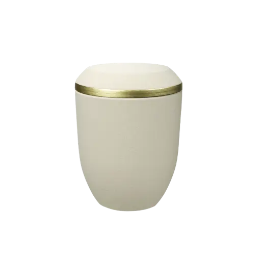 [37835] OPUS BIO-LEHM Urne carrara gold