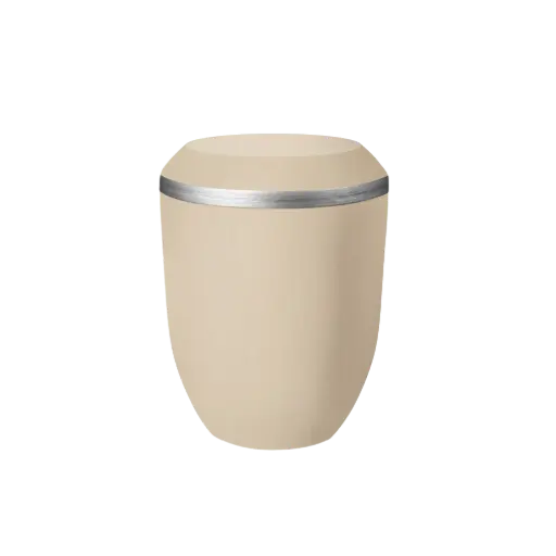 [37839] OPUS BIO-LEHM Urne cashmere silber