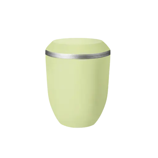 [37852] OPUS BIO-LEHM Urne limone silber