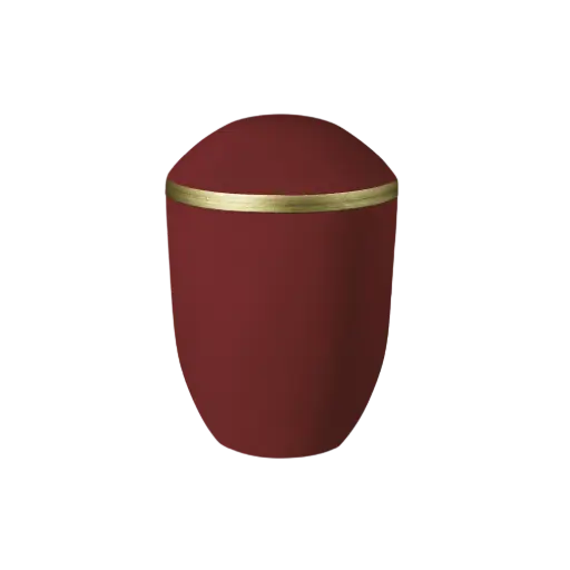 [35865] PURE BIO-LEHM Urne ahorn gold