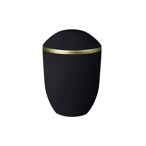 [35861] PURE BIO-LEHM Urne basalt gold