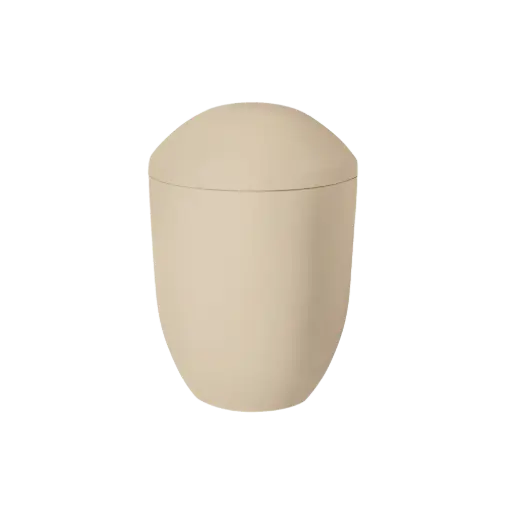 [36390] PURE BIO-LEHM Urne cashmere uni