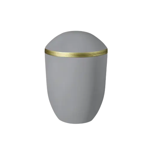 [36394] PURE BIO-LEHM Urne flanell gold