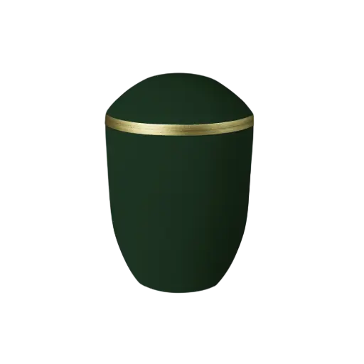 [35867] PURE BIO-LEHM Urne jade gold