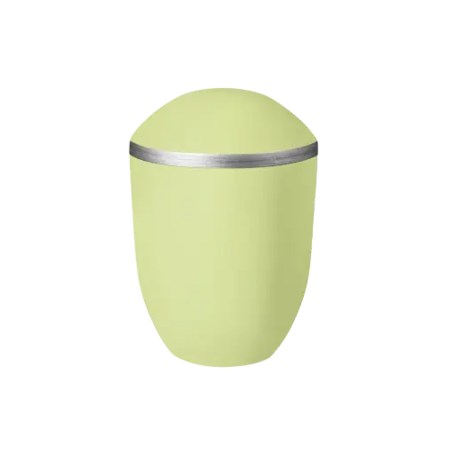 [37939] PURE BIO-LEHM Urne limone silber