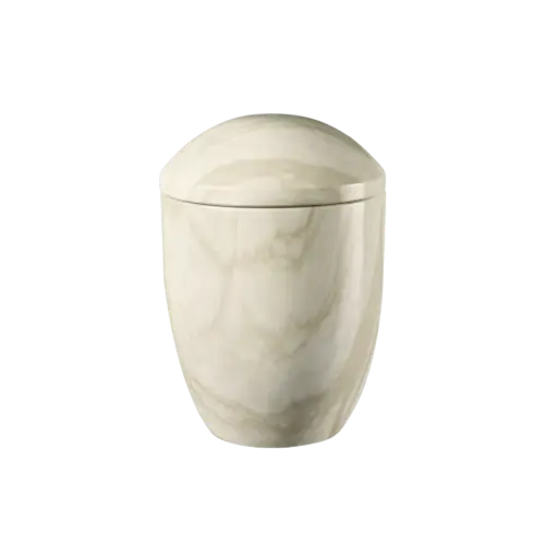 [35514] PURE BIO-LEHM Urne Marmor