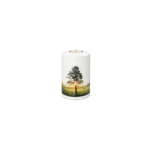 [38340] RUHEBAUM BIO-LEHM Memory Licht weiß