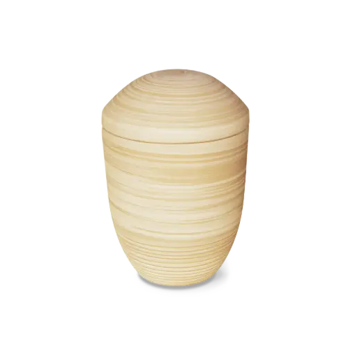 [13239] TERRACOTTA WAVE BIO-LEHM Urne