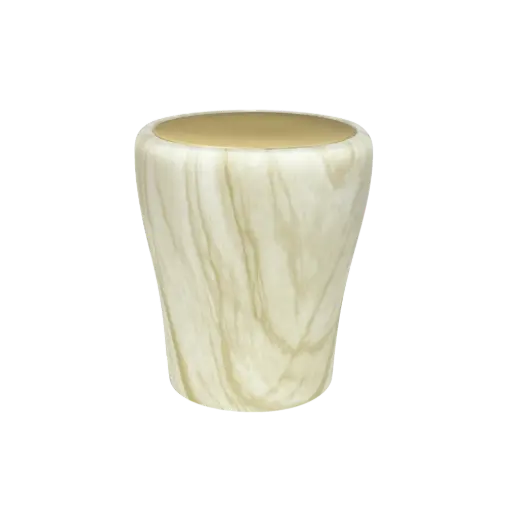 [38350] TULIP BIO-LEHM Urne Marmor gold