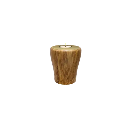 [38355] TULIP BIO-LEHM Memory Wurzelholz gold