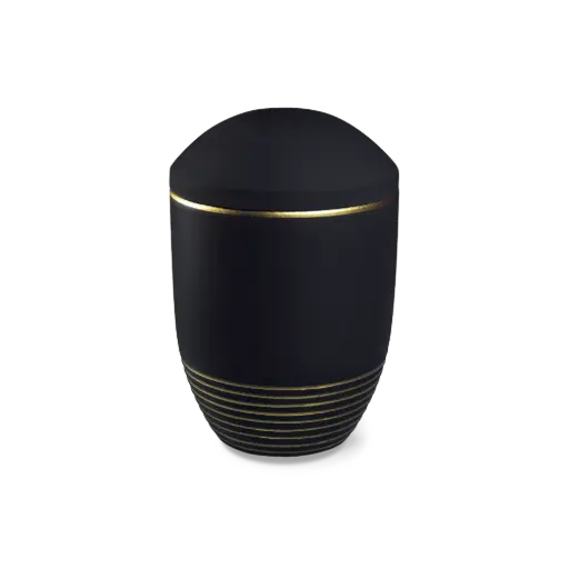 [18210] WAVE BIO-LEHM Urne basalt gold