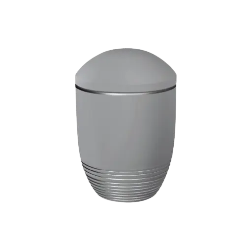[36503] WAVE BIO-LEHM Urne flanell silber