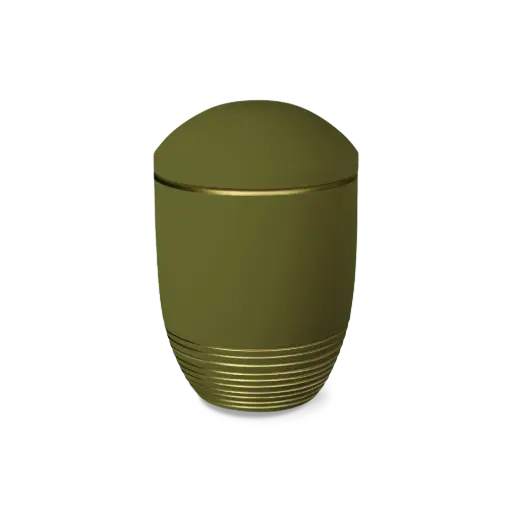 [29278] WAVE BIO-LEHM Urne linde gold