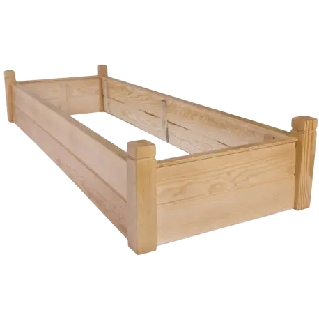 Grabeinfassung, Holz, braun