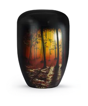 [2102] Edition Airbrush, Herbstwald, biol. abbaub.