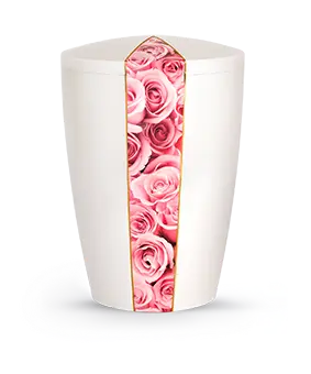 [7176] Edition Natura, perlmutt, rosa Rosen, biol. abbaub.