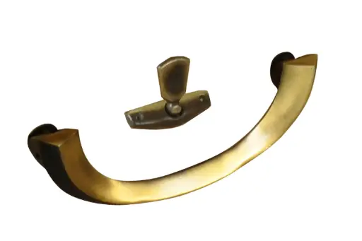 [8120-0120] Griff 2006 flämisch galvanisiert, inkl. Schraube und Rosette