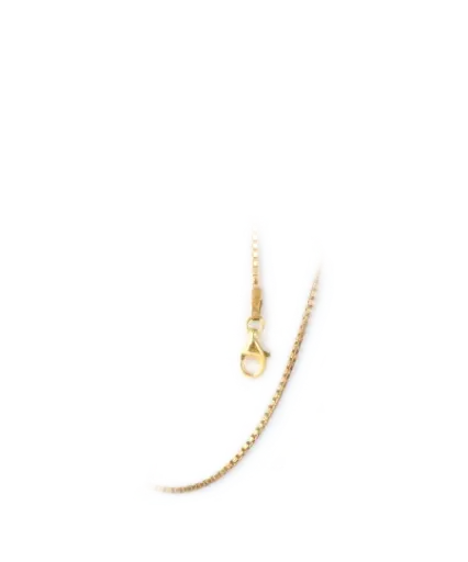 [30004] Kette, Silber, vergoldet, 50cm
