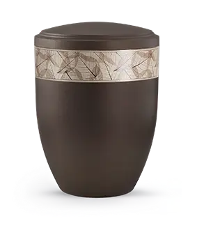 [360817] Edition Papyrus, velvet siena, Blätterdekor