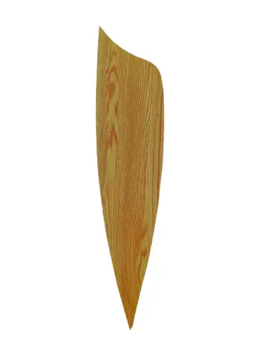 [8200-0111] Grabstele, Eiche, Segelform