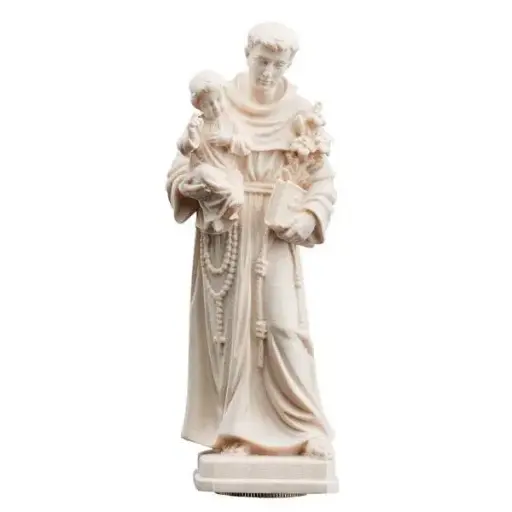 [U240000] Urne Hl. Antonius mit Kind, Natur, 20 cm (10ml)