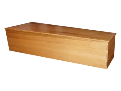 [8713-0113] Papstsarg, Eiche, natur, gezinkt - Lagerware